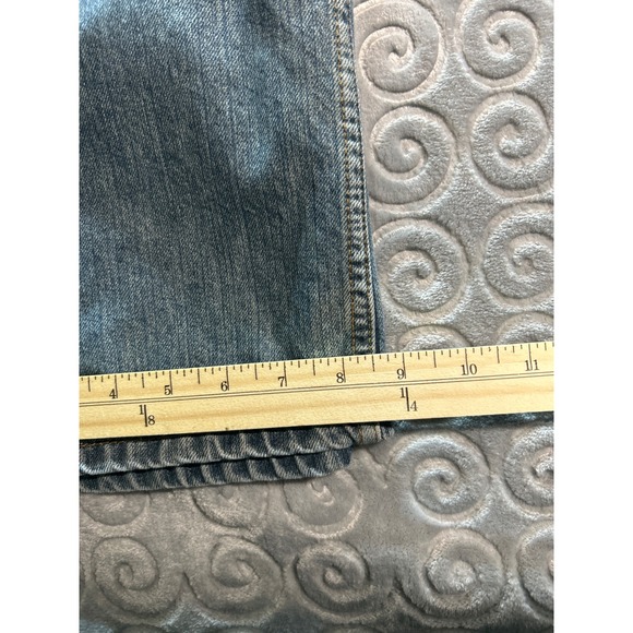 Levi Strauss & Co. 559 Men's Relaxed Straight‎ Leg Light Wash Jeans W42 L32 - Picture 6 of 9